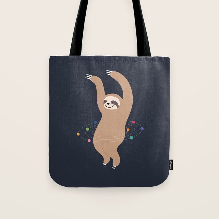 Sloth Galaxy Tote Bag Gallery Image 1