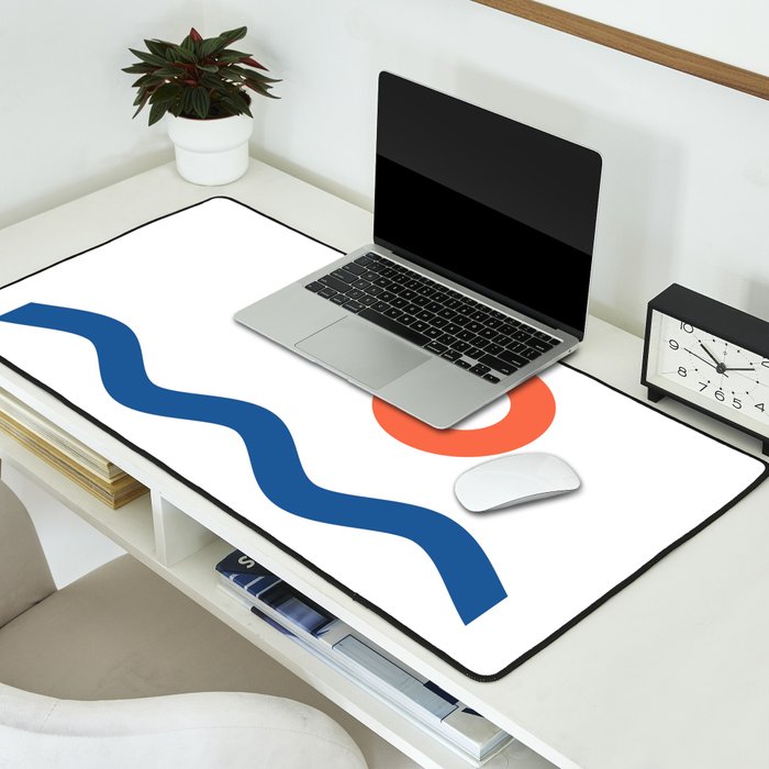 Nautical 02 Seascape Desk Mat Gallery Image 2