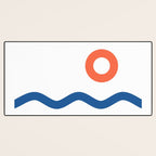 Nautical 02 Seascape Desk Mat Gallery Image 3