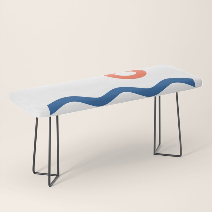 Nautical 02 Seascape Bench Gallery Image 1