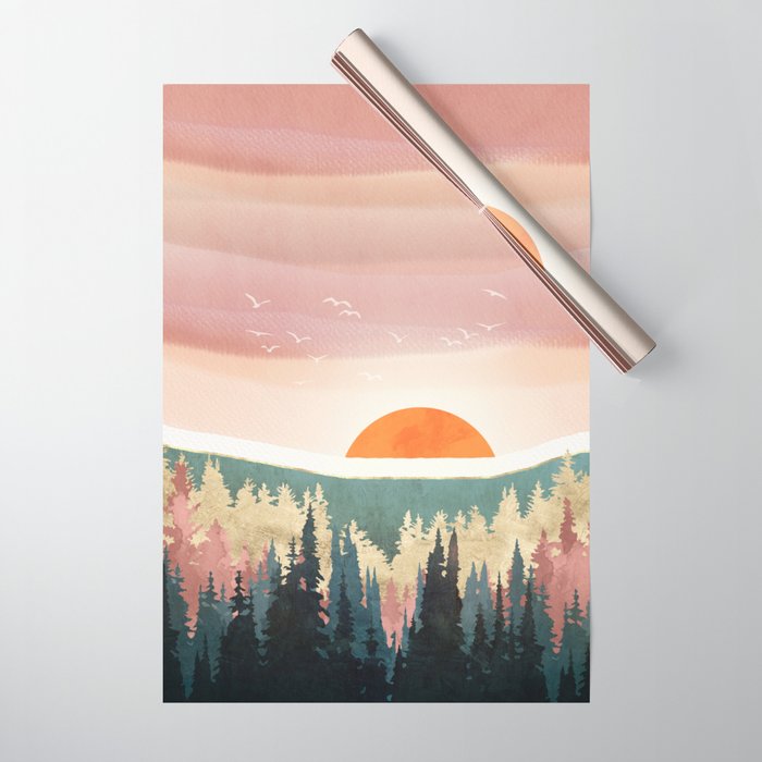 Dusk Calm Wrapping Paper Gallery Image 1