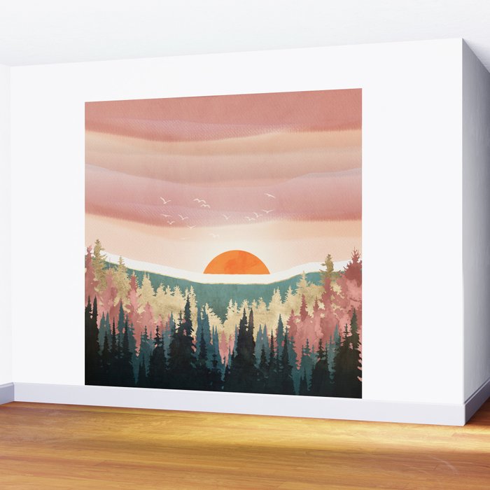 Dusk Calm Wall Mural Gallery Image 2
