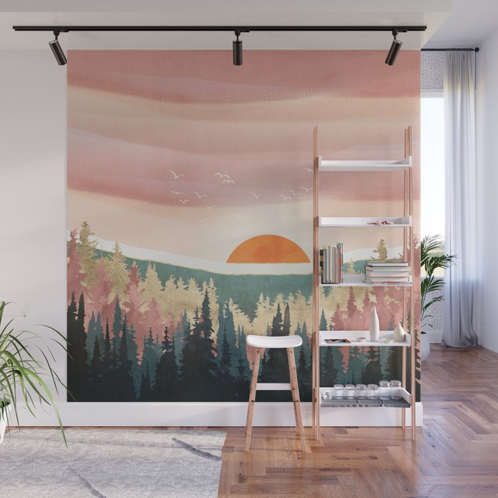 Dusk Calm Wall Mural Gallery Image 1