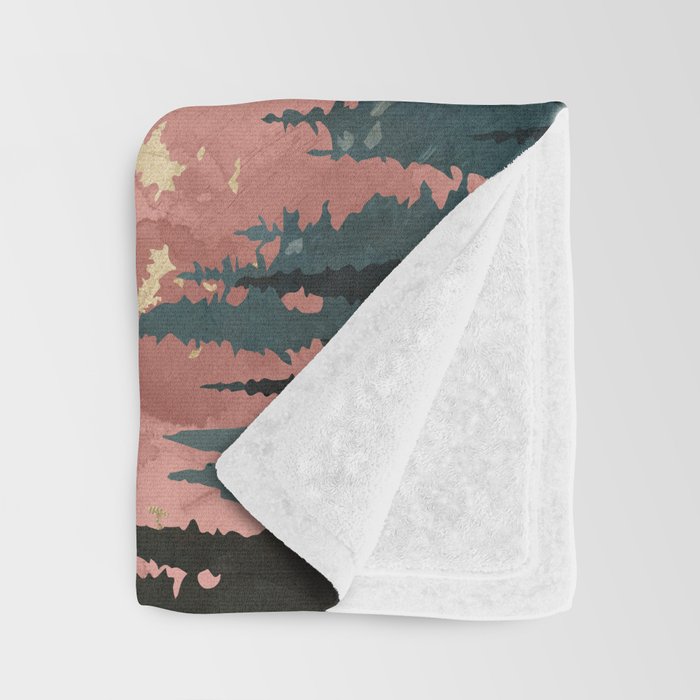 Dusk Calm Throw Blanket Gallery Image 3