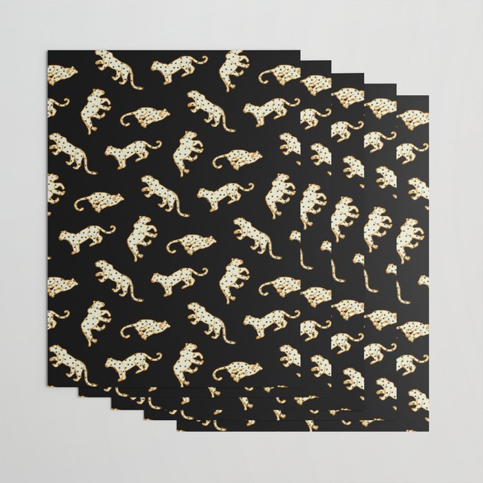 Leopard at Night Wrapping Paper Gallery Image 3