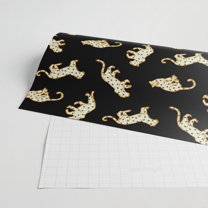Leopard at Night Wrapping Paper Gallery Image 2