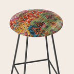 Abstract Design Stool Gallery Image 2