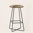 Abstract Design Stool Gallery Image 1