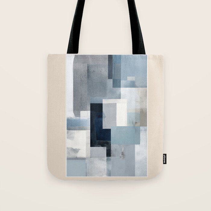 Soft Blue Forms I Tote Bag Gallery Image 1