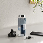 Soft Blue Forms I Water Bottle Gallery Image 4