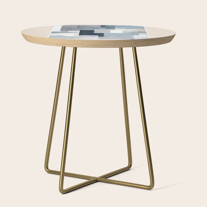 Soft Blue Forms I Side Table Gallery Image 1
