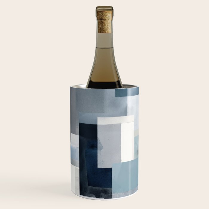 Soft Blue Forms I Wine Chiller Gallery Image 1