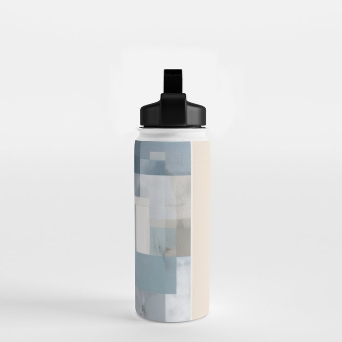 Soft Blue Forms I Water Bottle Gallery Image 2
