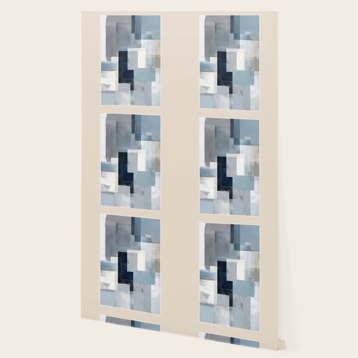Soft Blue Forms I Wallpaper Gallery Image 2