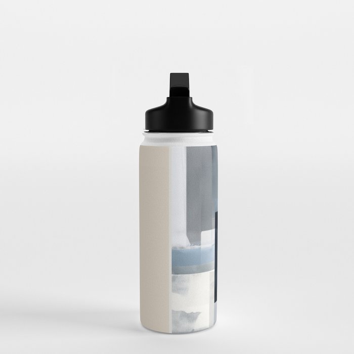 Soft Blue Forms I Water Bottle Gallery Image 3