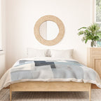 Soft Blue Forms I Duvet Cover Gallery Image 3