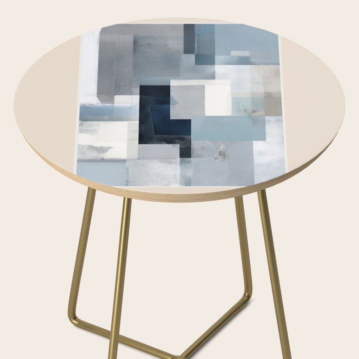 Soft Blue Forms I Side Table Gallery Image 2