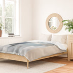 Soft Blue Forms I Duvet Cover Gallery Image 2