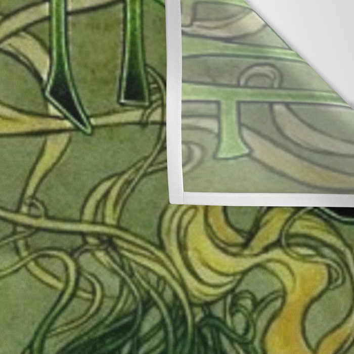 Vintage Parisian Green Fairy Absinthe Alcoholic Aperitif Advertisement Poster Wall Tapestry Gallery Image 3