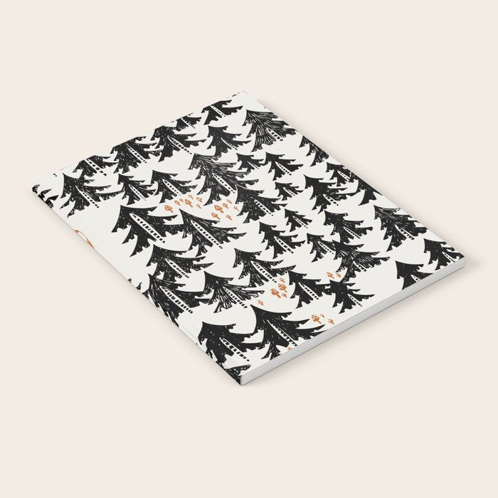 Black Forest fox and hare Notebook