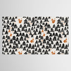 Black Forest fox and hare Tablecloth Gallery Image 2