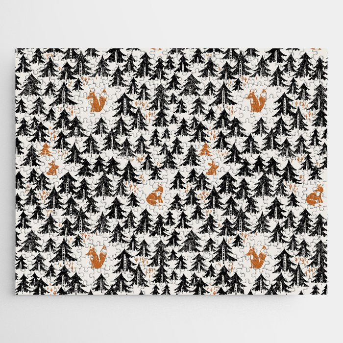 Black Forest fox and hare Jigsaw Puzzle Gallery Image 1
