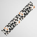 Black Forest fox and hare Table Runner Gallery Image 3