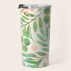 Watercolor Leaves I Travel Mug Gallery Image 3