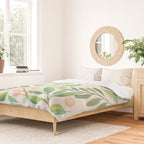Watercolor Leaves I Duvet Cover Gallery Image 2