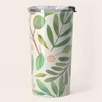 Watercolor Leaves I Travel Mug Gallery Image 2