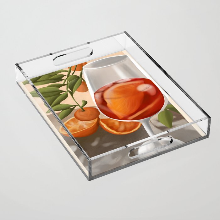 Tangerine Dream Acrylic Tray Gallery Image 1