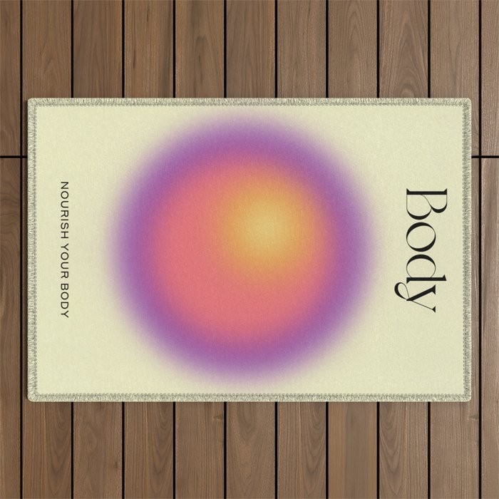 Body: Aura Gradient 02 Outdoor Rug Gallery Image 1