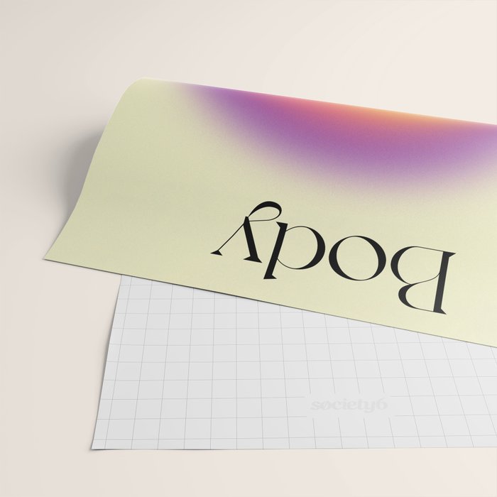 Body: Aura Gradient 02 Wrapping Paper Gallery Image 2