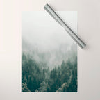 Foggy Forest 3 Wrapping Paper Gallery Image 1