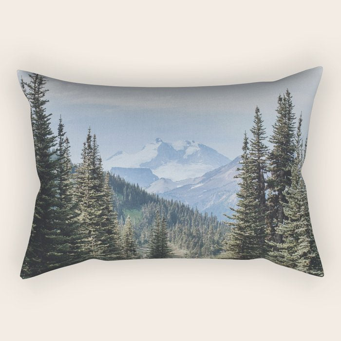 Garibaldi Provincial Park II Rectangular Pillow Gallery Image 2