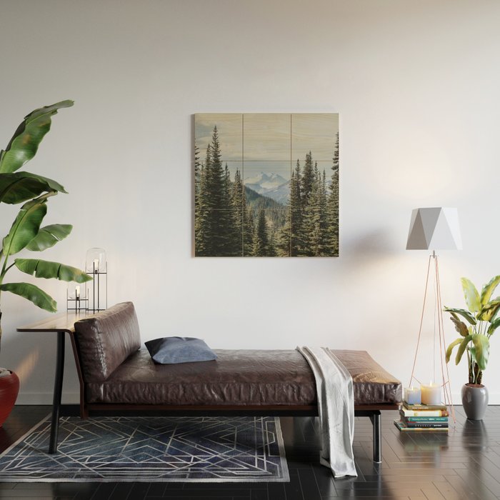 Garibaldi Provincial Park II Wood Wall Art Gallery Image 2