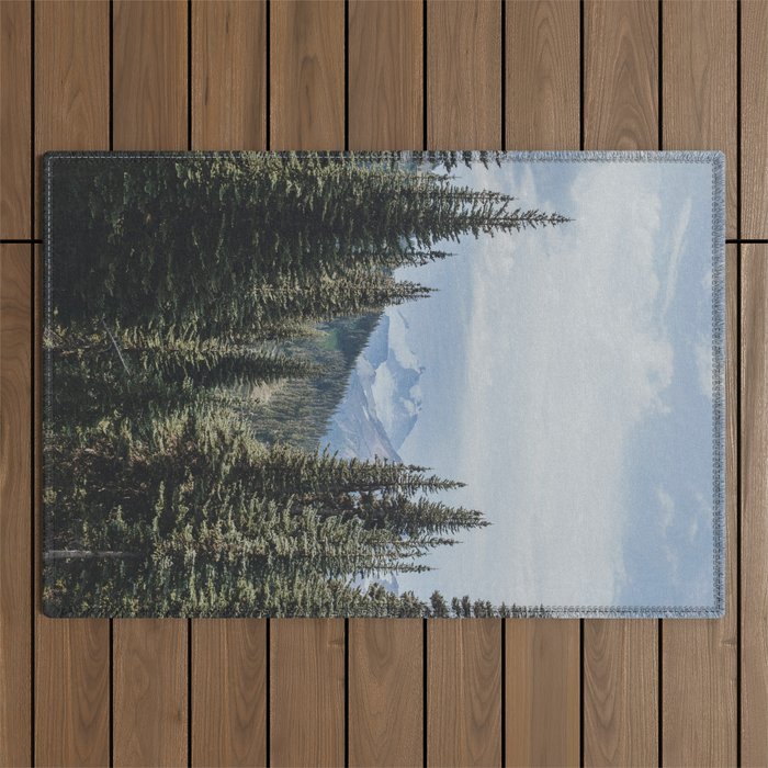 Garibaldi Provincial Park II Outdoor Rug Gallery Image 1