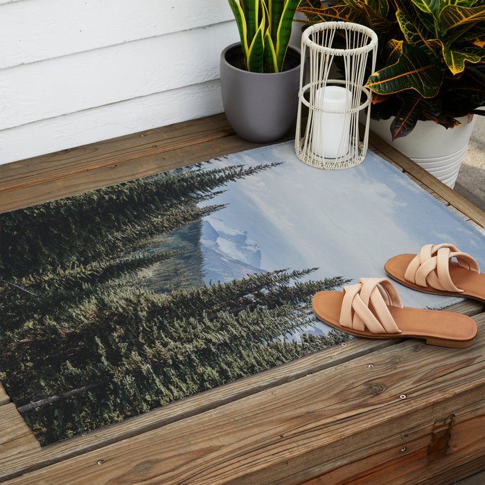 Garibaldi Provincial Park II Outdoor Rug Gallery Image 2