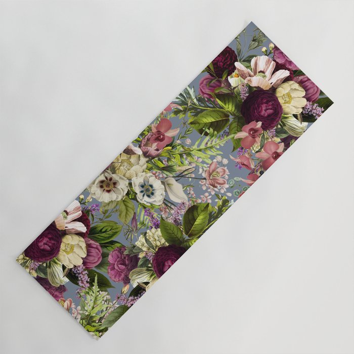 Modena Vintage Florals Yoga Mat Gallery Image 1