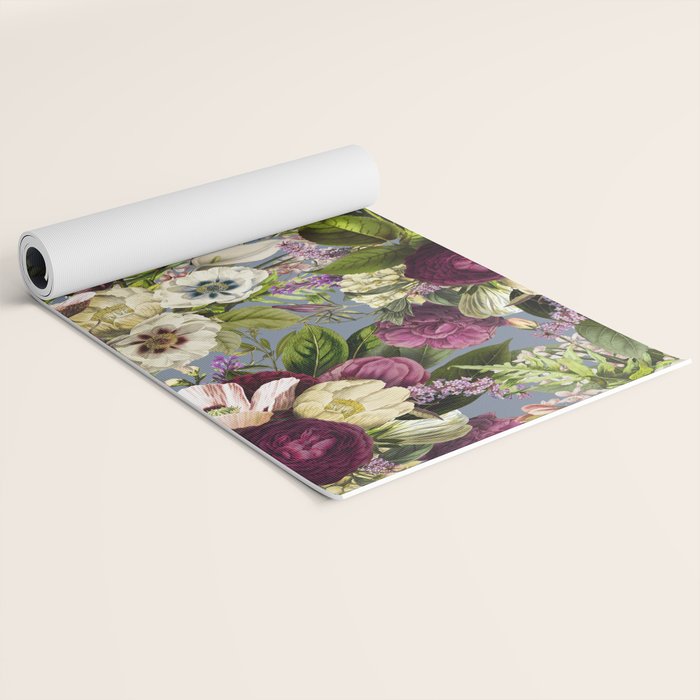 Modena Vintage Florals Yoga Mat Gallery Image 2
