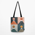 Meow Fuji 2x2 Tote Bag Gallery Image 2