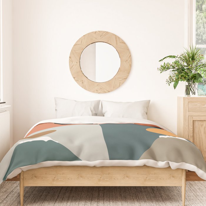Meow Fuji 2x2 Duvet Cover Gallery Image 3