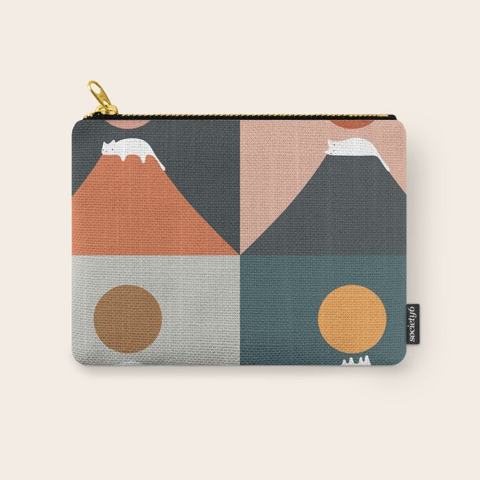 Meow Fuji 2x2 Carry All Pouch Gallery Image 1
