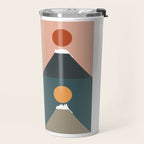 Meow Fuji 2x2 Travel Mug Gallery Image 2