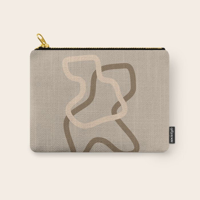 Abstract 03B Carry All Pouch Gallery Image 1