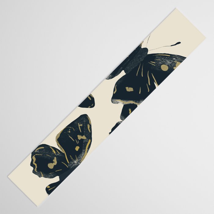 Black Butterflies 2 Table Runner Gallery Image 3