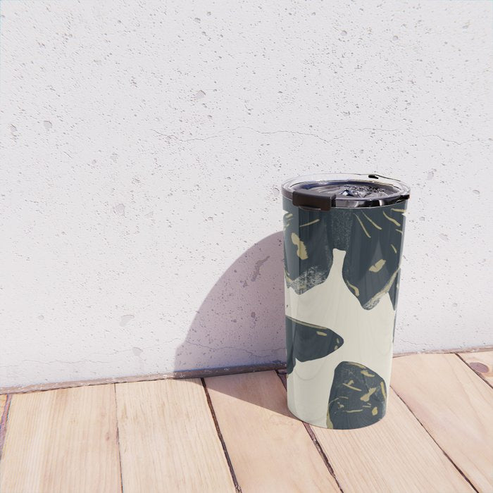 Black Butterflies 2 Travel Mug Gallery Image 4