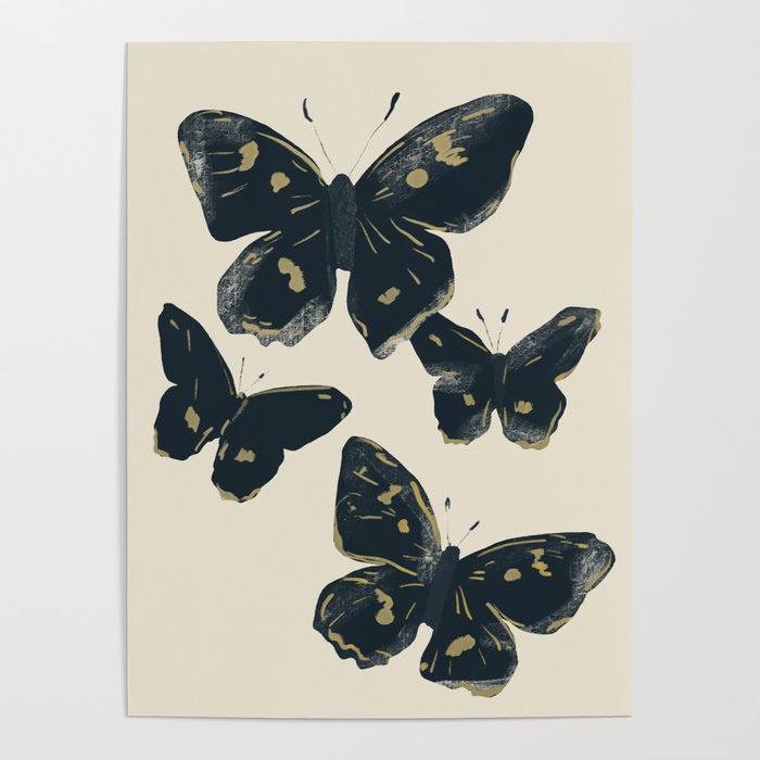 Black Butterflies 2 Poster Gallery Image 4