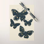 Black Butterflies 2 Wrapping Paper Gallery Image 1