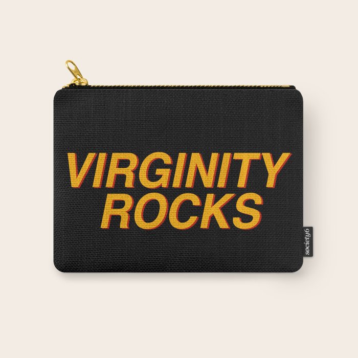 Virginity Rocks Carry All Pouch Gallery Image 1